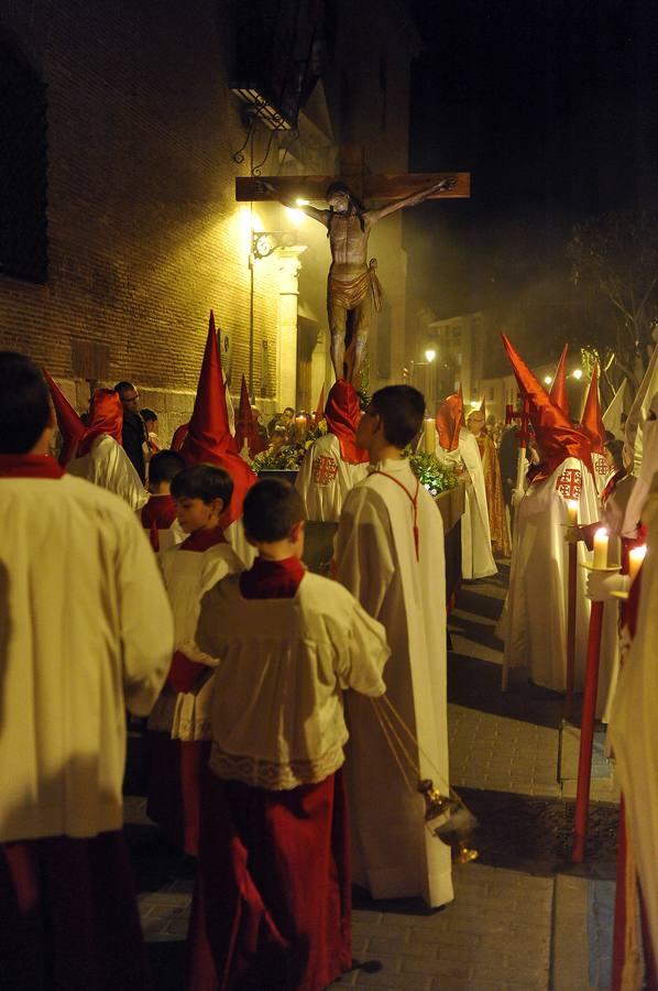 Peregrinación del Santísimo Cristo del Amor y la meditación de las Siete Palabras en Medina del Campo. Valladolid