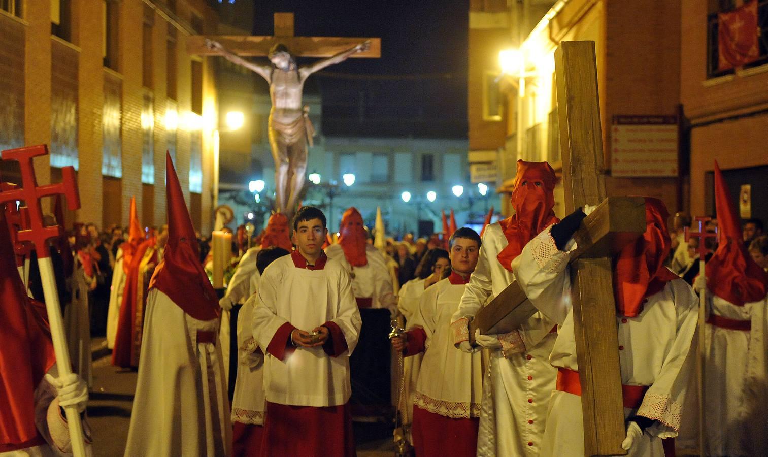 Peregrinación del Santísimo Cristo del Amor y la meditación de las Siete Palabras en Medina del Campo. Valladolid