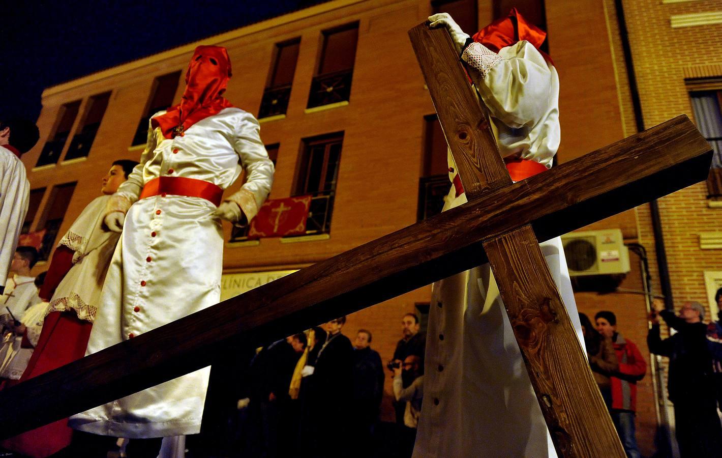 Peregrinación del Santísimo Cristo del Amor y la meditación de las Siete Palabras en Medina del Campo. Valladolid