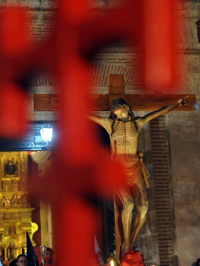 Peregrinación del Santísimo Cristo del Amor y la meditación de las Siete Palabras en Medina del Campo. Valladolid