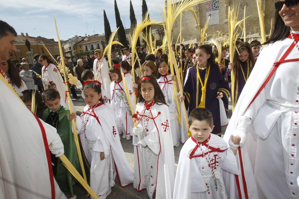 Procesión del Domingo de Ramos en Palencia