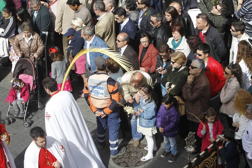 Procesión del Domingo de Ramos en Palencia