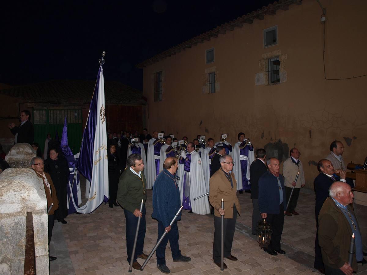 Procesión del Santo Rosario en Torrelobatón (Valladolid)