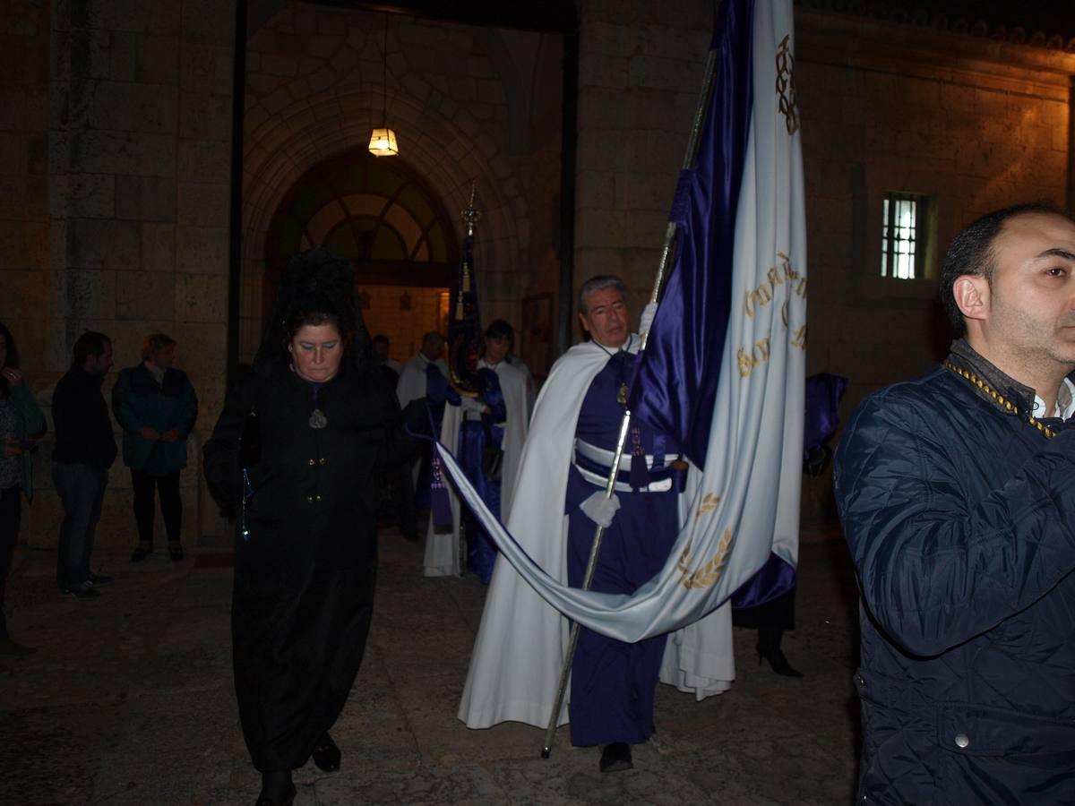 Procesión del Santo Rosario en Torrelobatón (Valladolid)