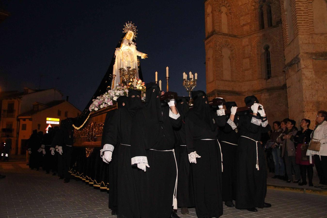 Procesión del Encuentro en Peñafiel (Valladolid)