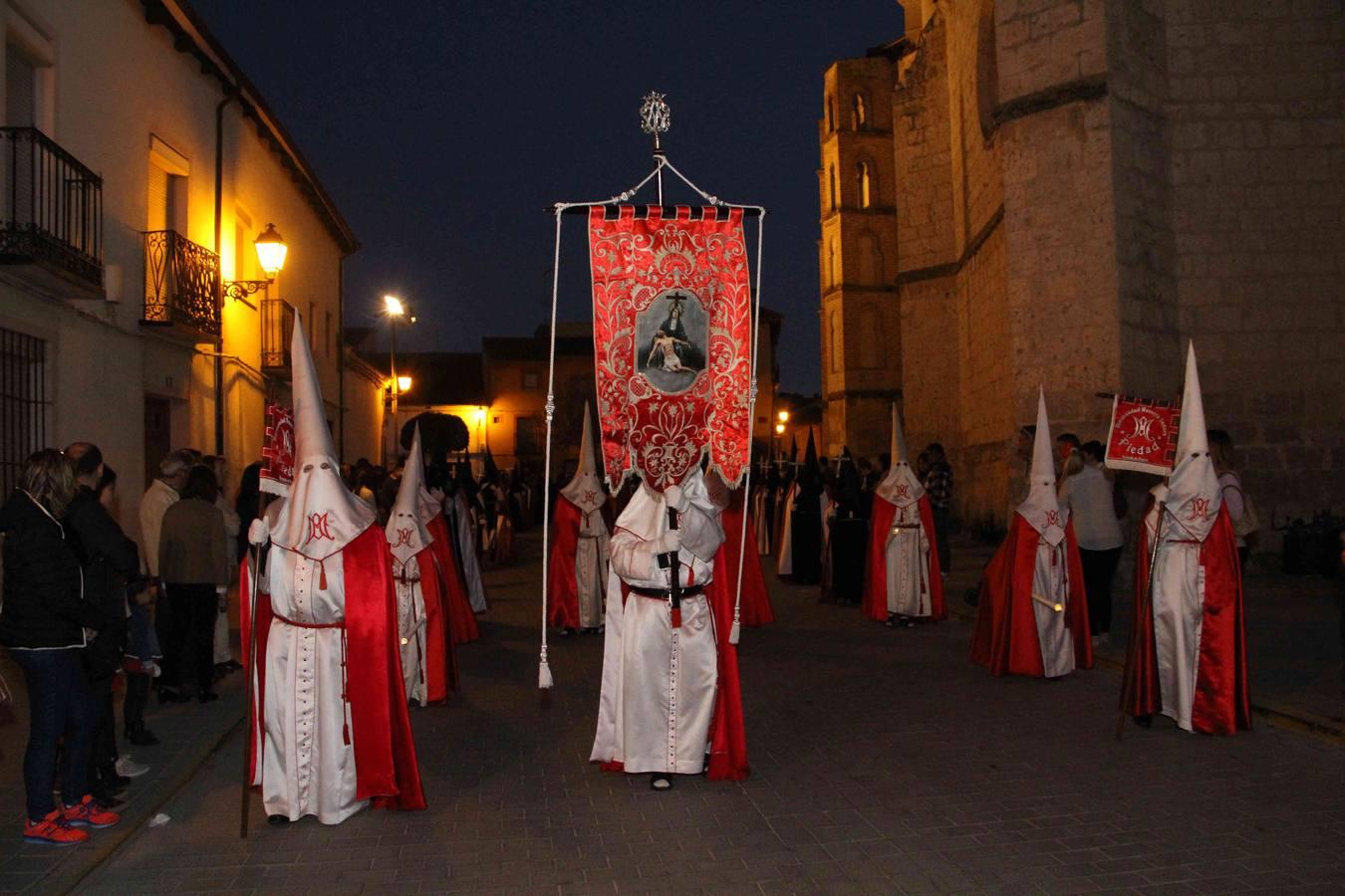 Procesión del Encuentro en Peñafiel (Valladolid)