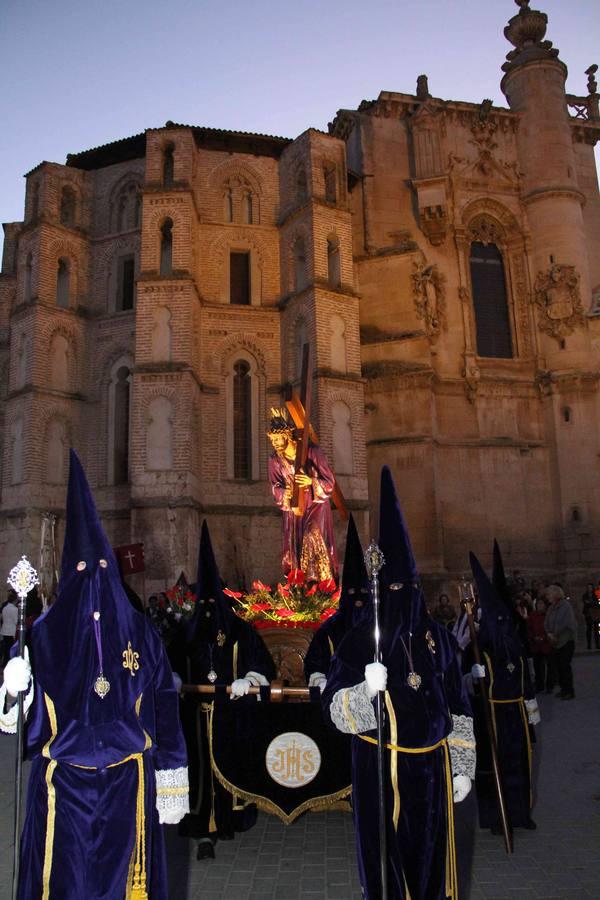 Procesión del Encuentro en Peñafiel (Valladolid)