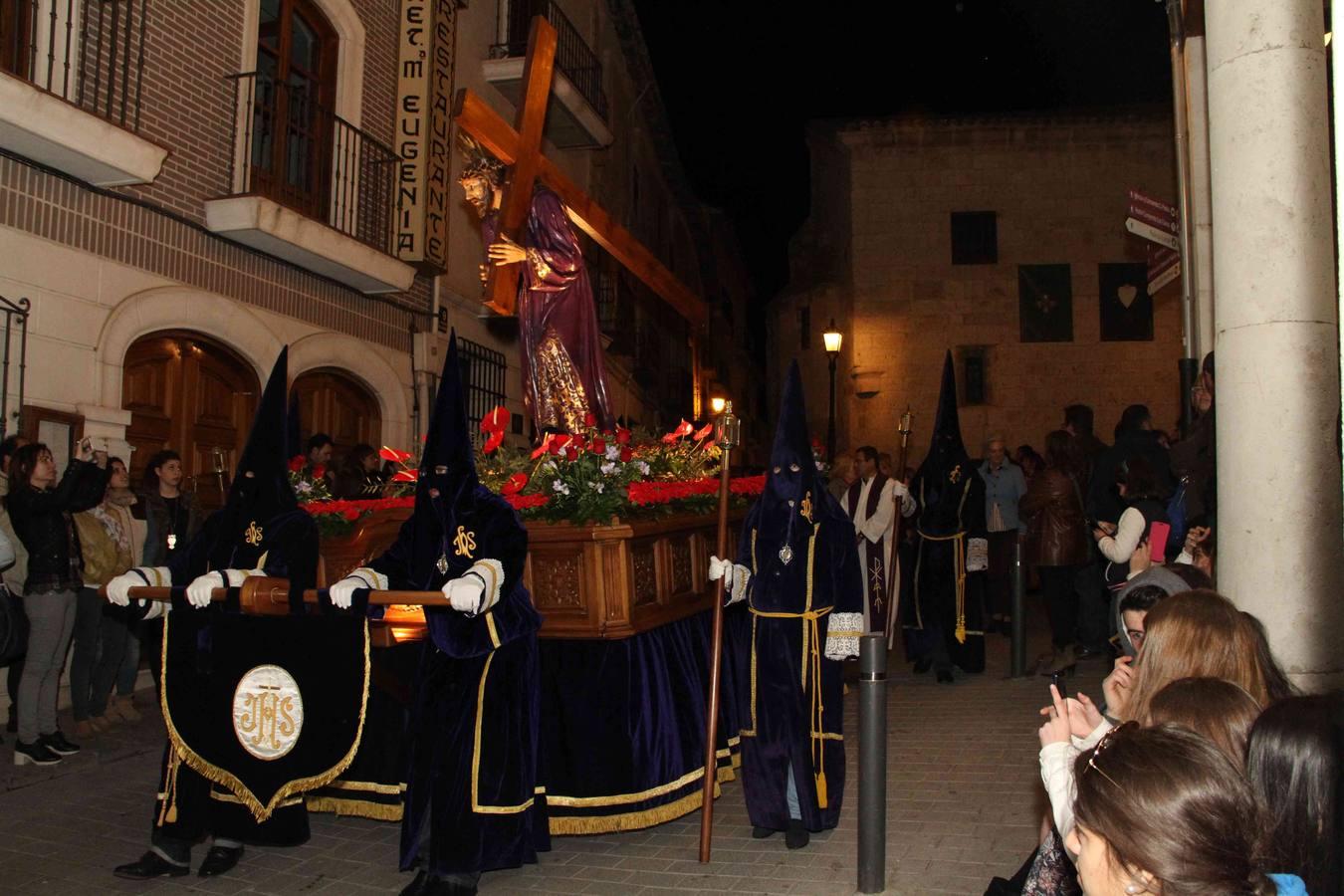 Procesión del Encuentro en Peñafiel (Valladolid)