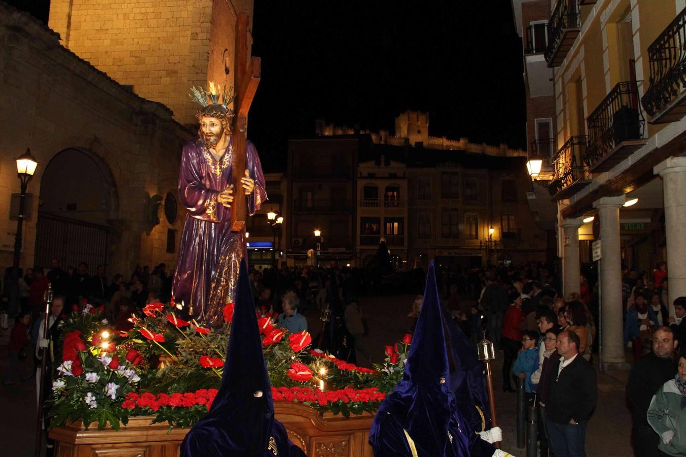 Procesión del Encuentro en Peñafiel (Valladolid)