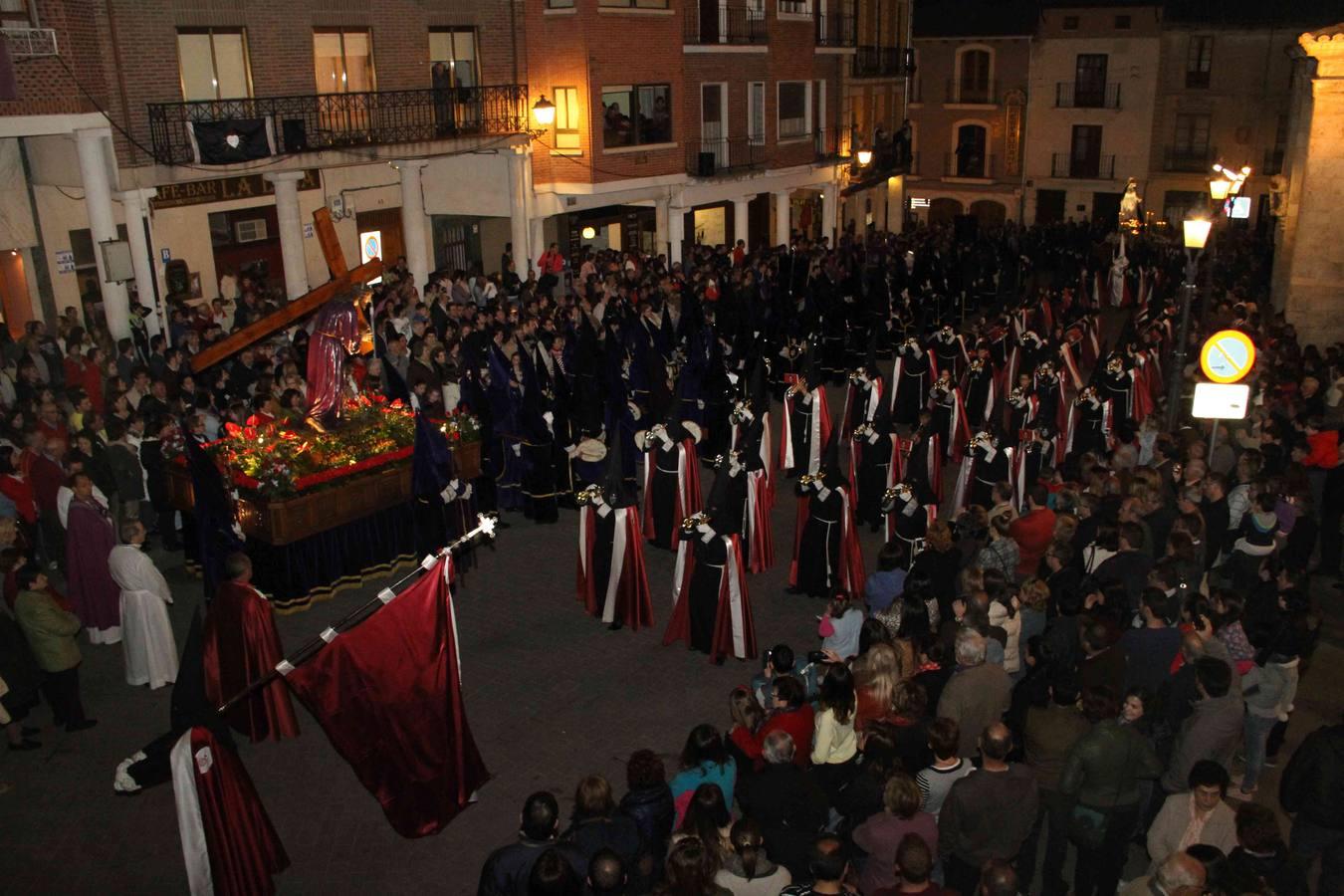 Procesión del Encuentro en Peñafiel (Valladolid)