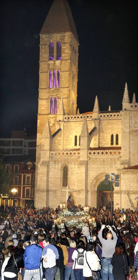 Procesión del Encuentro de la Virgen con su hijo en Valladolid