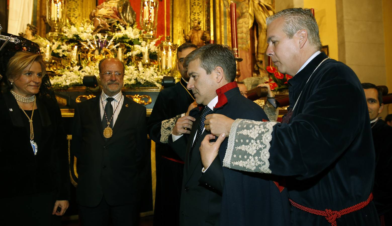 Procesión del Encuentro de la Virgen con su hijo en Valladolid