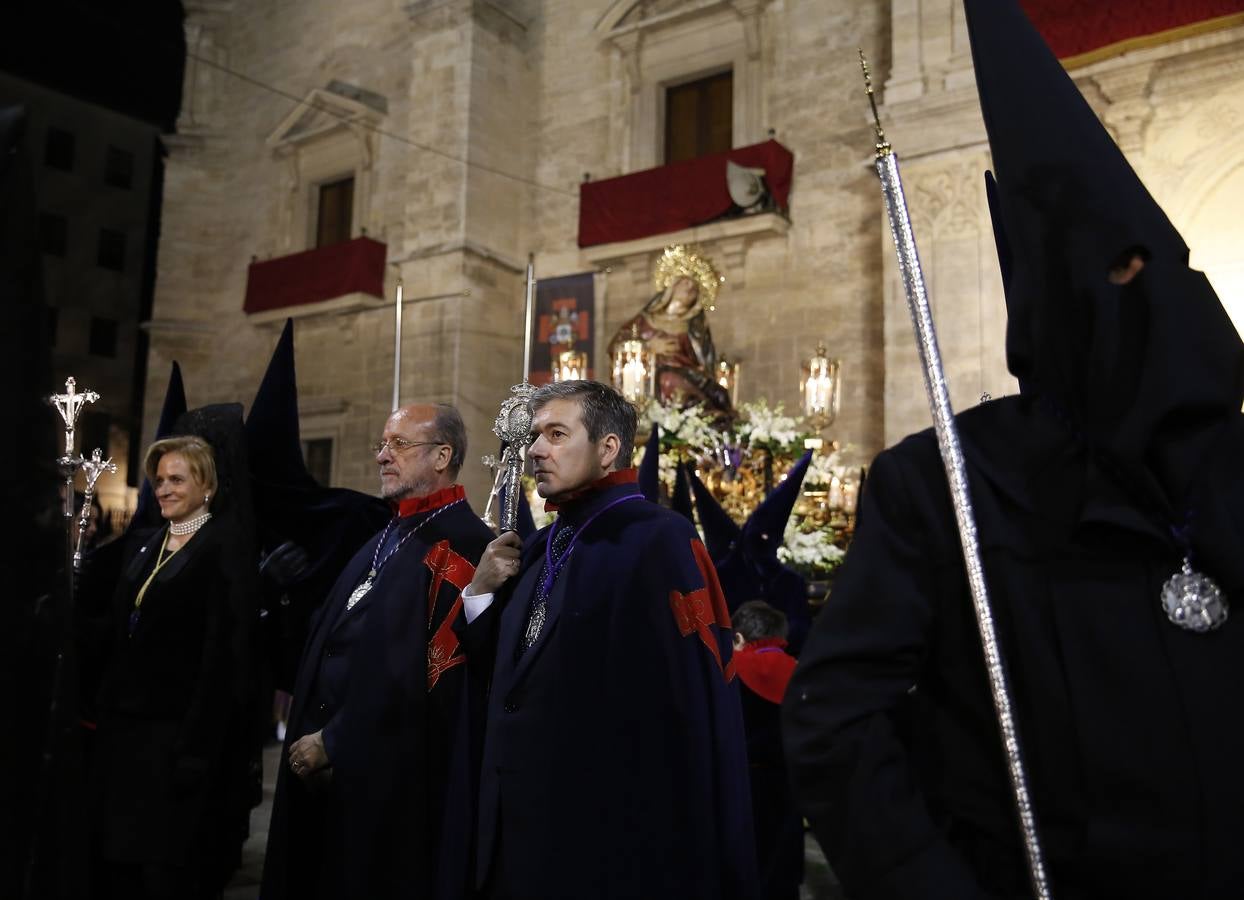 Procesión del Encuentro de la Virgen con su hijo en Valladolid