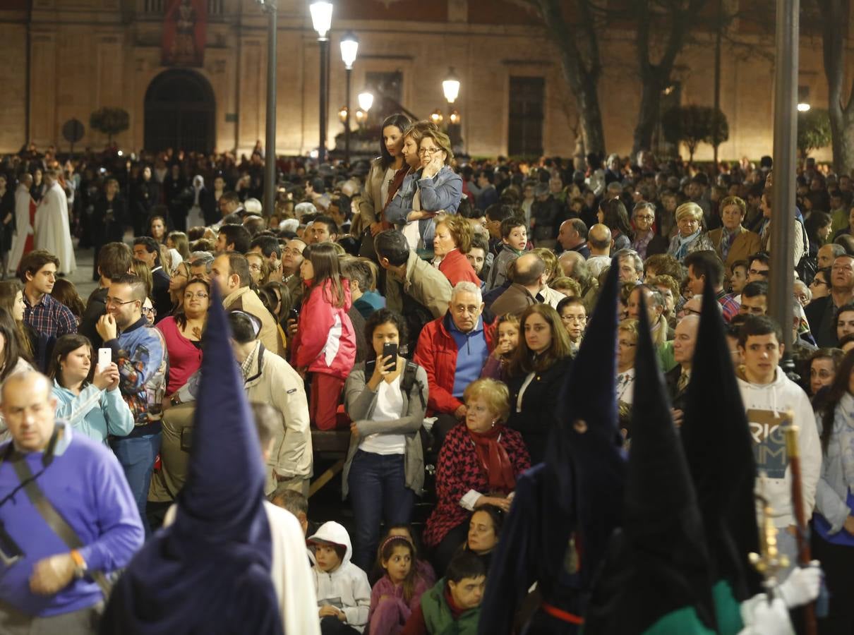 Procesión del Encuentro de la Virgen con su hijo en Valladolid