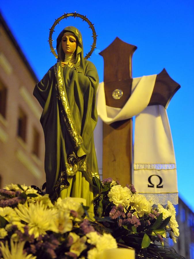 Rosario de La Soledad y Esperanza en Medina del Campo (Valladolid)