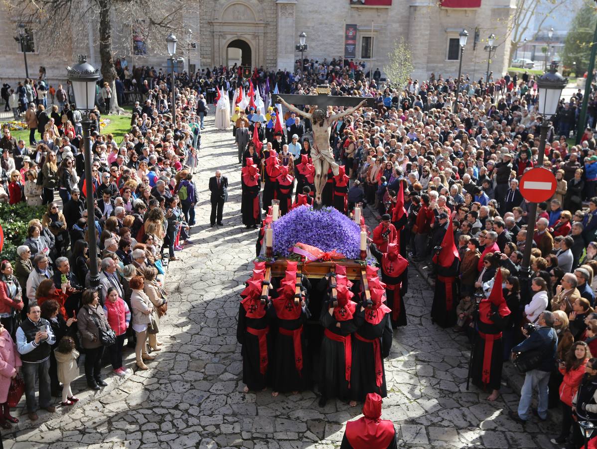 Procesión del Santísimo Cristo de la Luz en Valladolid