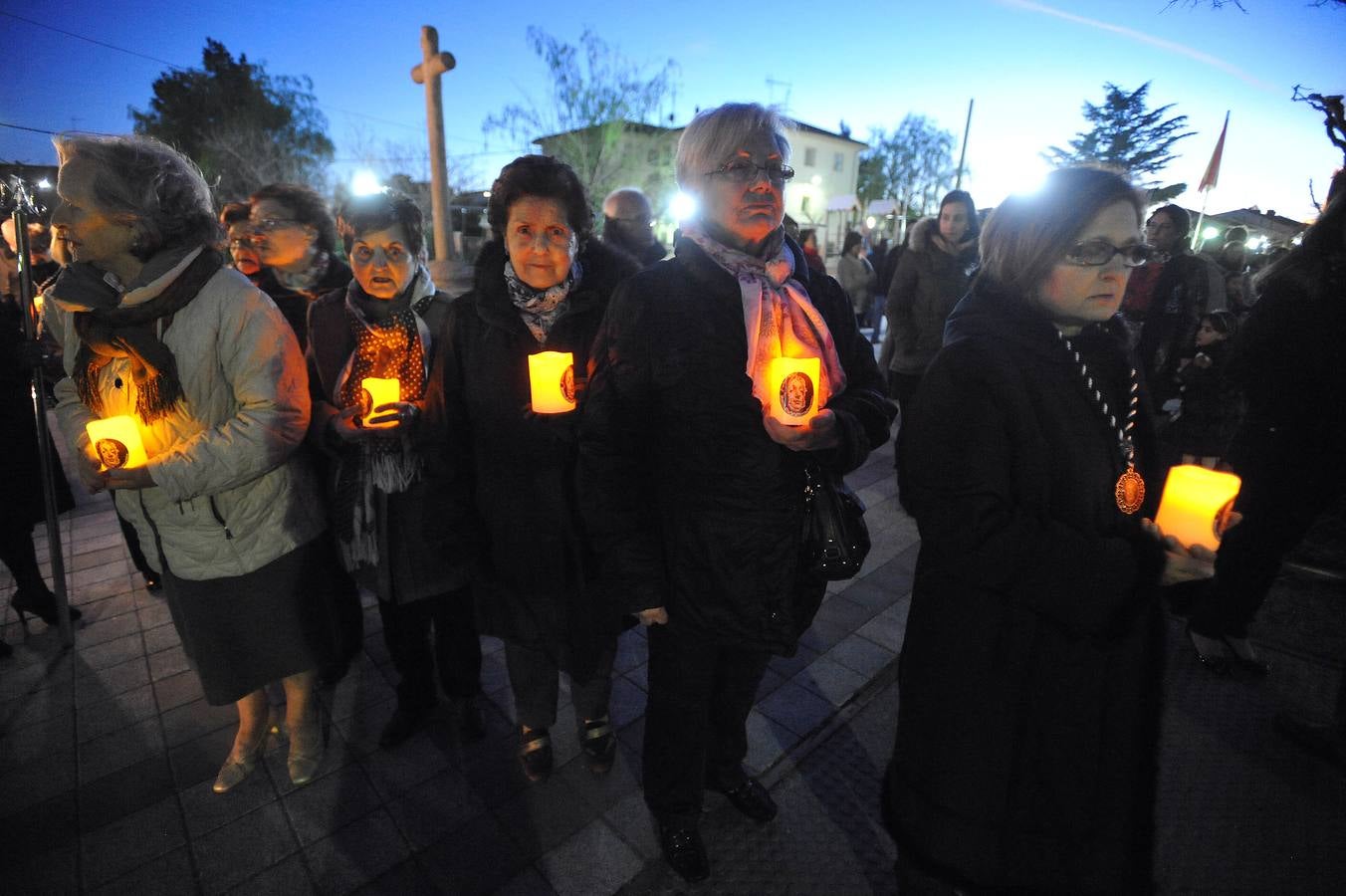 Procesión del Encuentro en Nava del Rey (Valladolid)