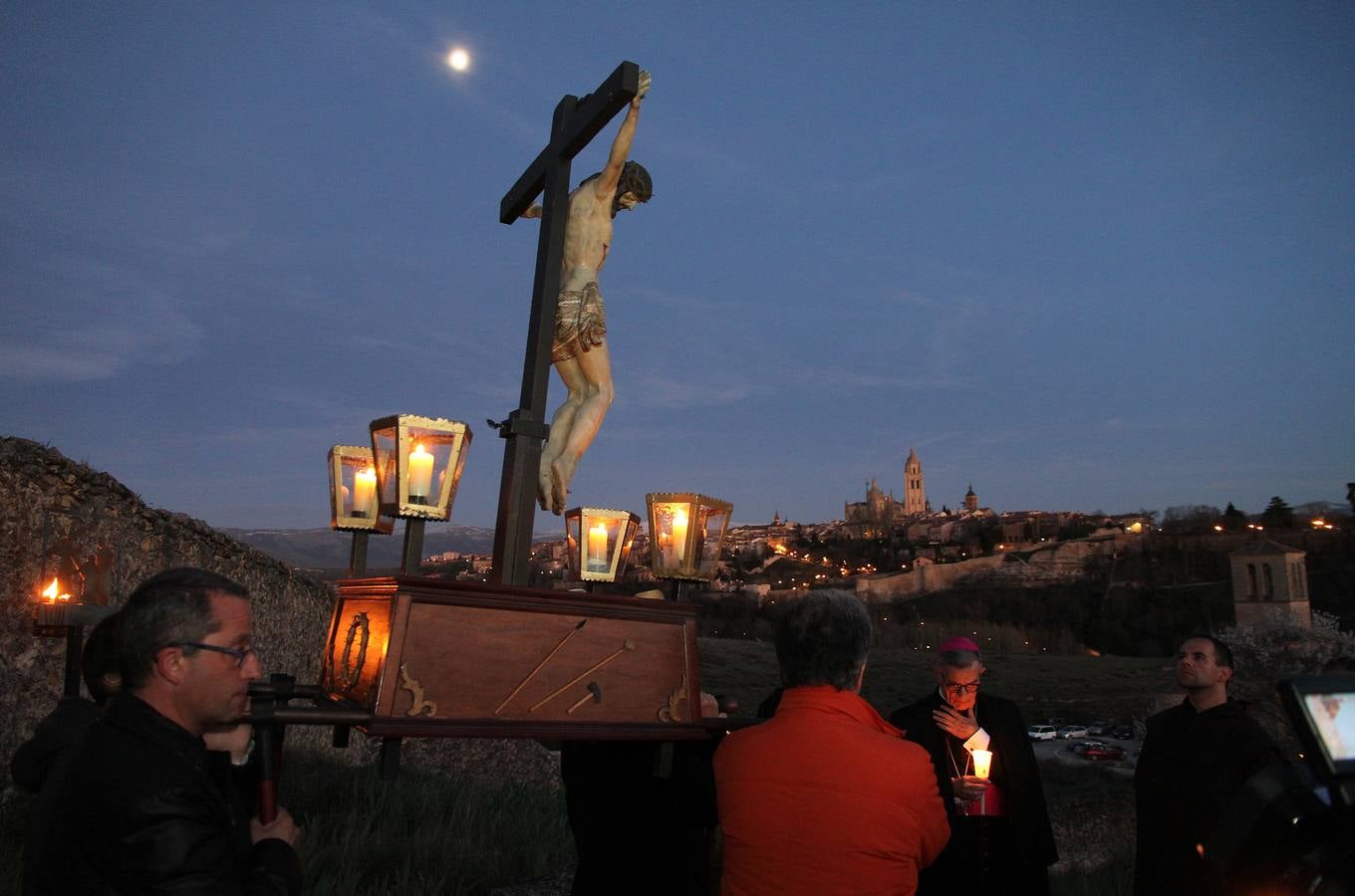 Vía Crucis de la Huerta de los Carmelitas en Segovia