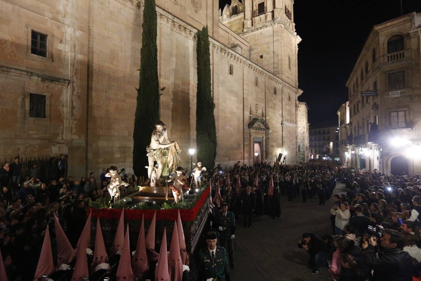 Procesión de Nuestro Padre Jesús Flagelado y Nuestra Señora de las Lágrimas en Salamanca