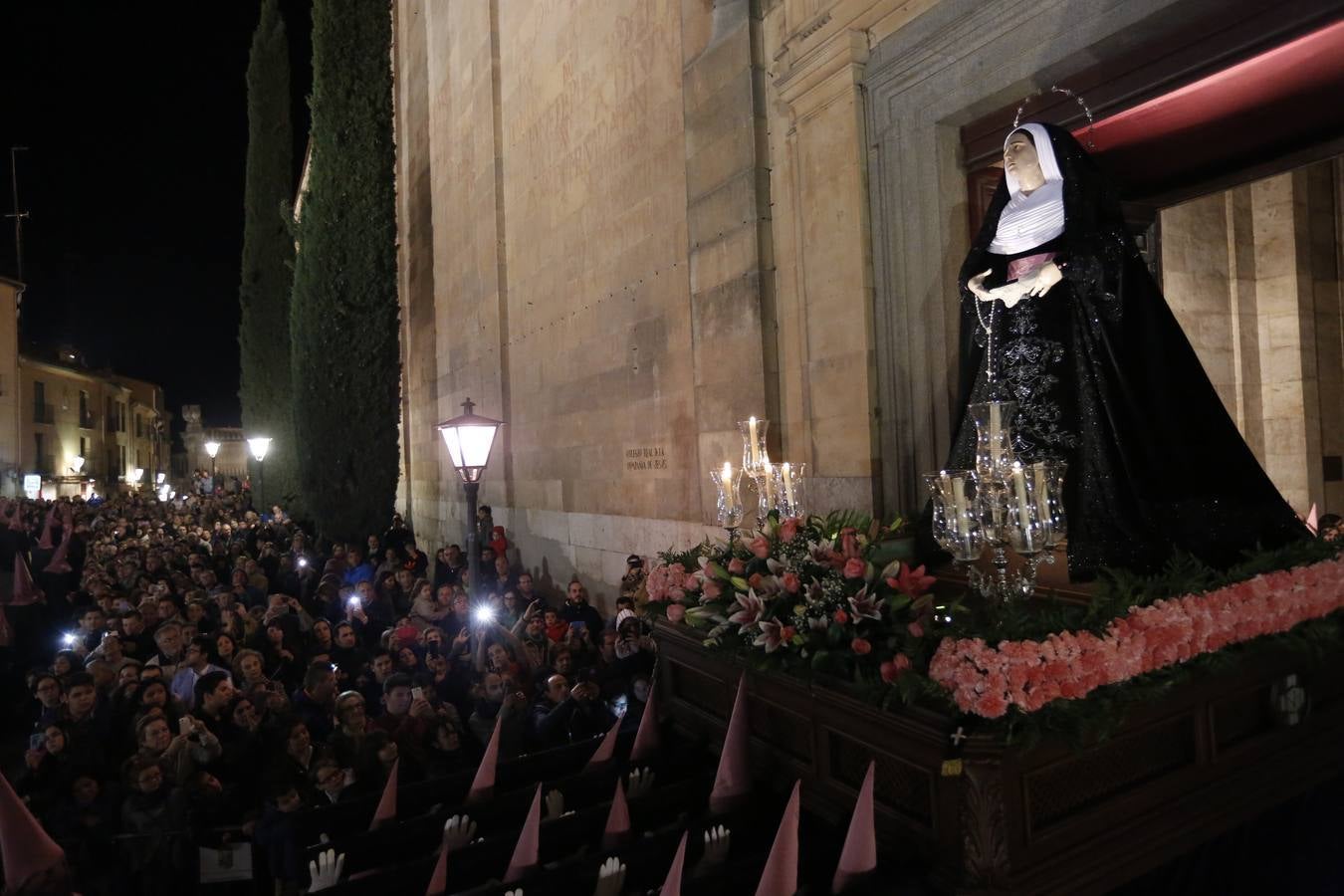 Procesión de Nuestro Padre Jesús Flagelado y Nuestra Señora de las Lágrimas en Salamanca