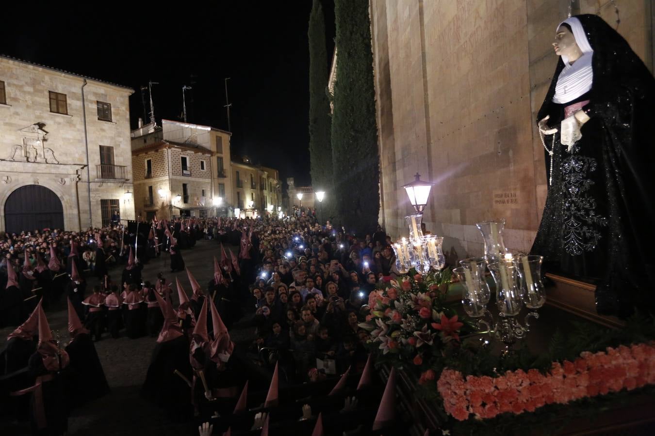 Procesión de Nuestro Padre Jesús Flagelado y Nuestra Señora de las Lágrimas en Salamanca