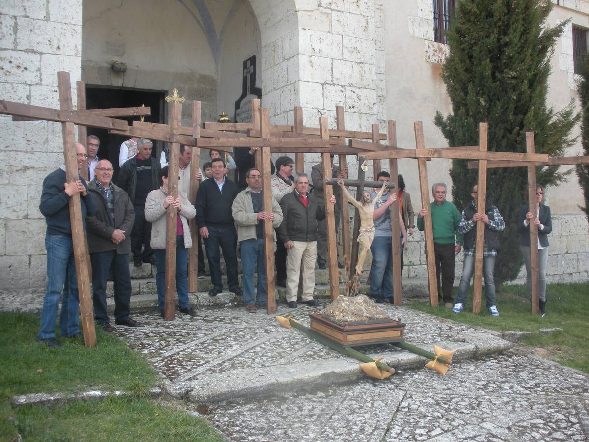 Vía Crucis en Castrodeza (Valladolid)