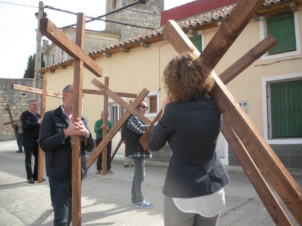 Vía Crucis en Castrodeza (Valladolid)