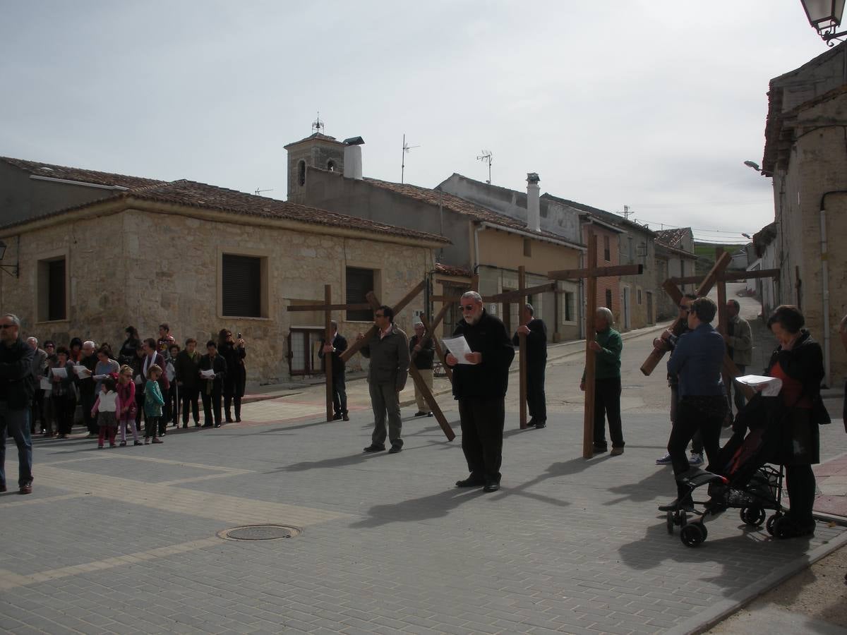 Vía Crucis en Castrodeza (Valladolid)