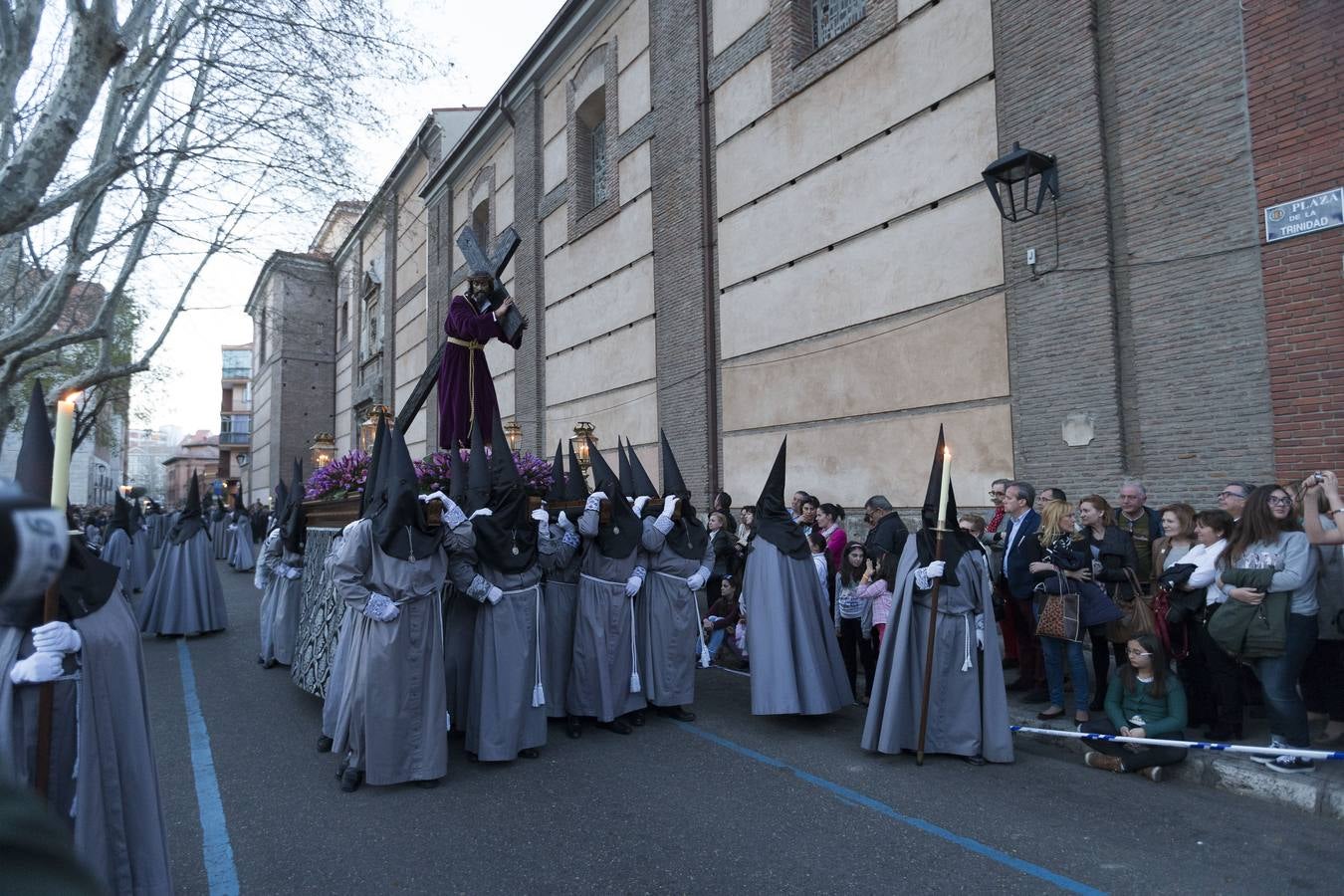 Procesión de Oración y Sacrificio en Valladolid