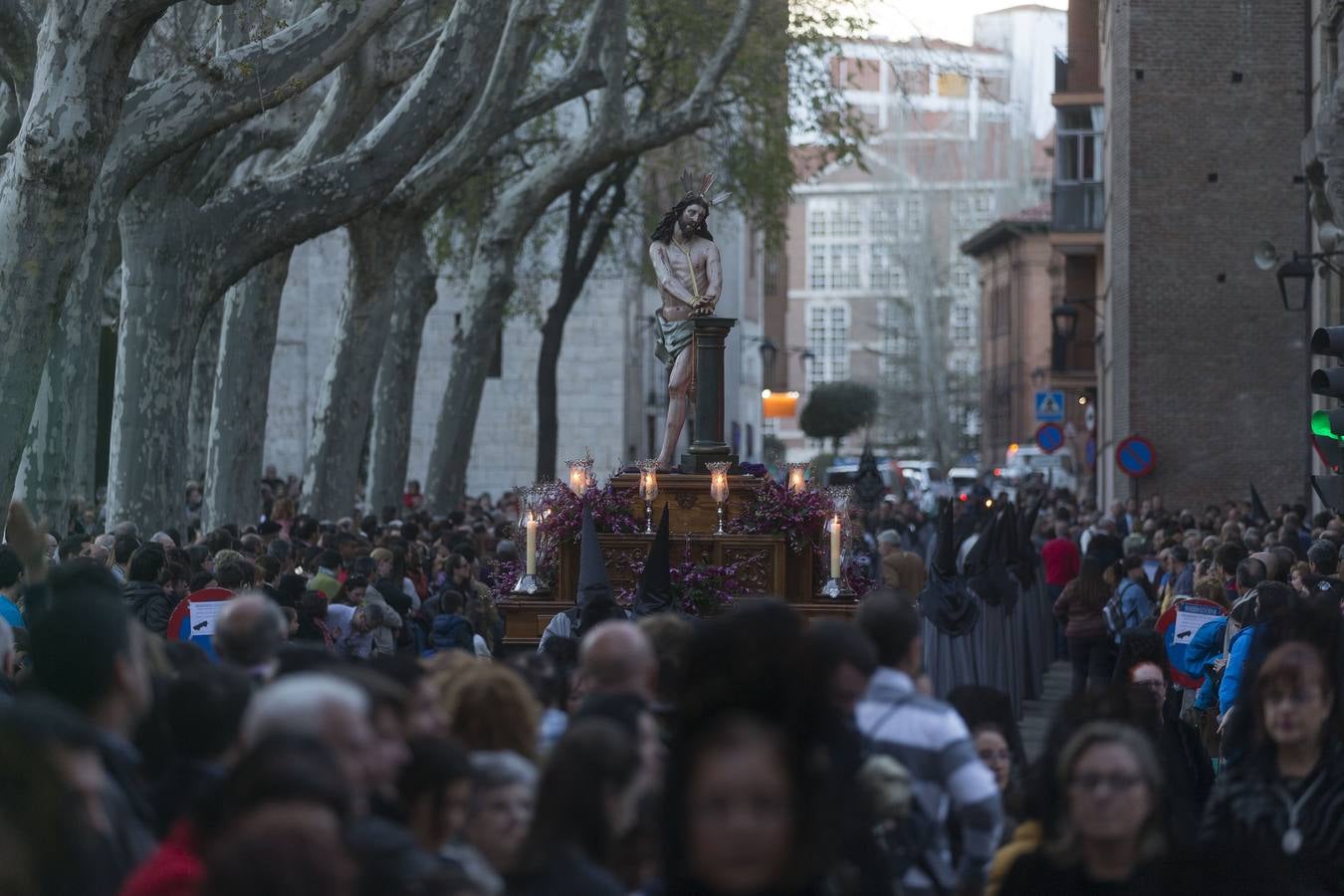 Procesión de Oración y Sacrificio en Valladolid