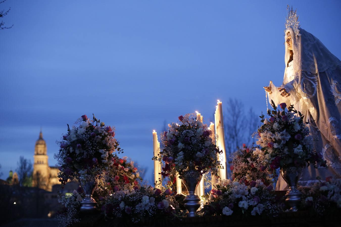 Procesión del Santísimo Cristo del Amor y de la Paz en Salamanca