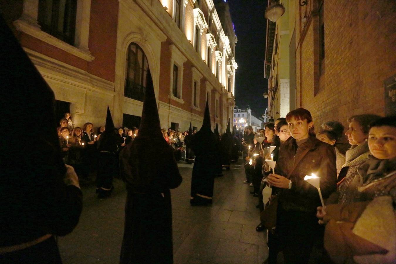 Procesión de la Peregrinación del Silencio en Valladolid