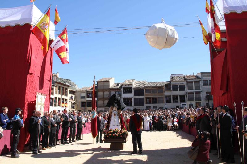La bajada del Ángel en Peñafiel
