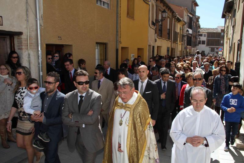 La bajada del Ángel en Peñafiel