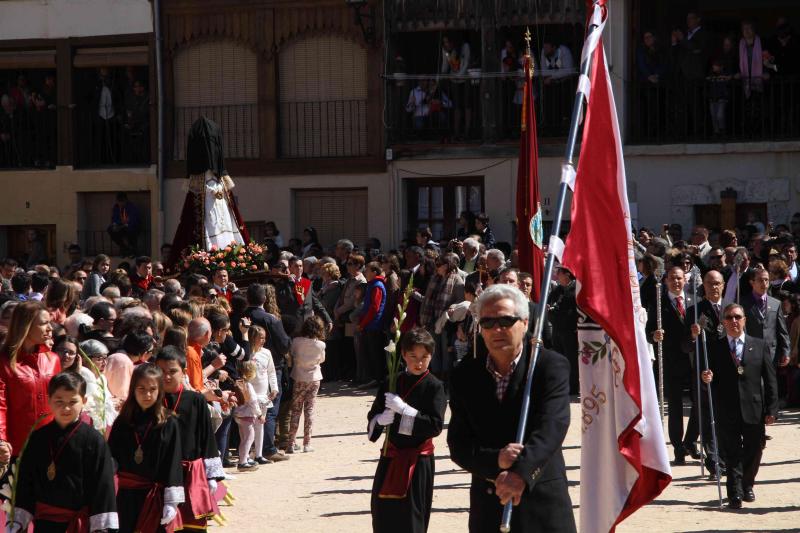 La bajada del Ángel en Peñafiel