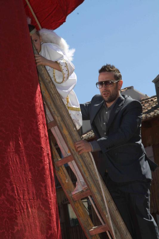 La bajada del Ángel en Peñafiel