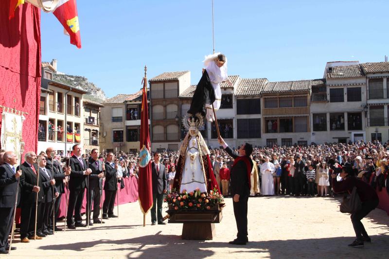 La bajada del Ángel en Peñafiel