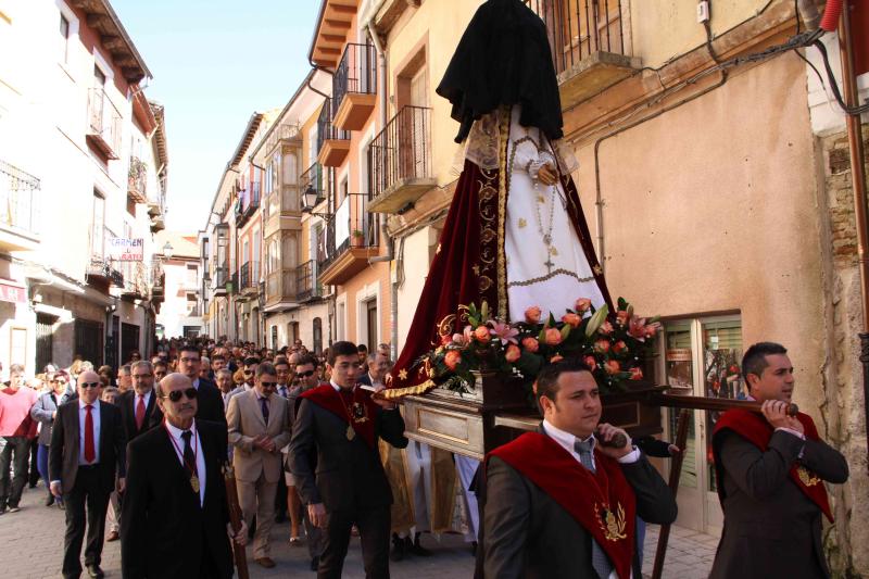 La bajada del Ángel en Peñafiel