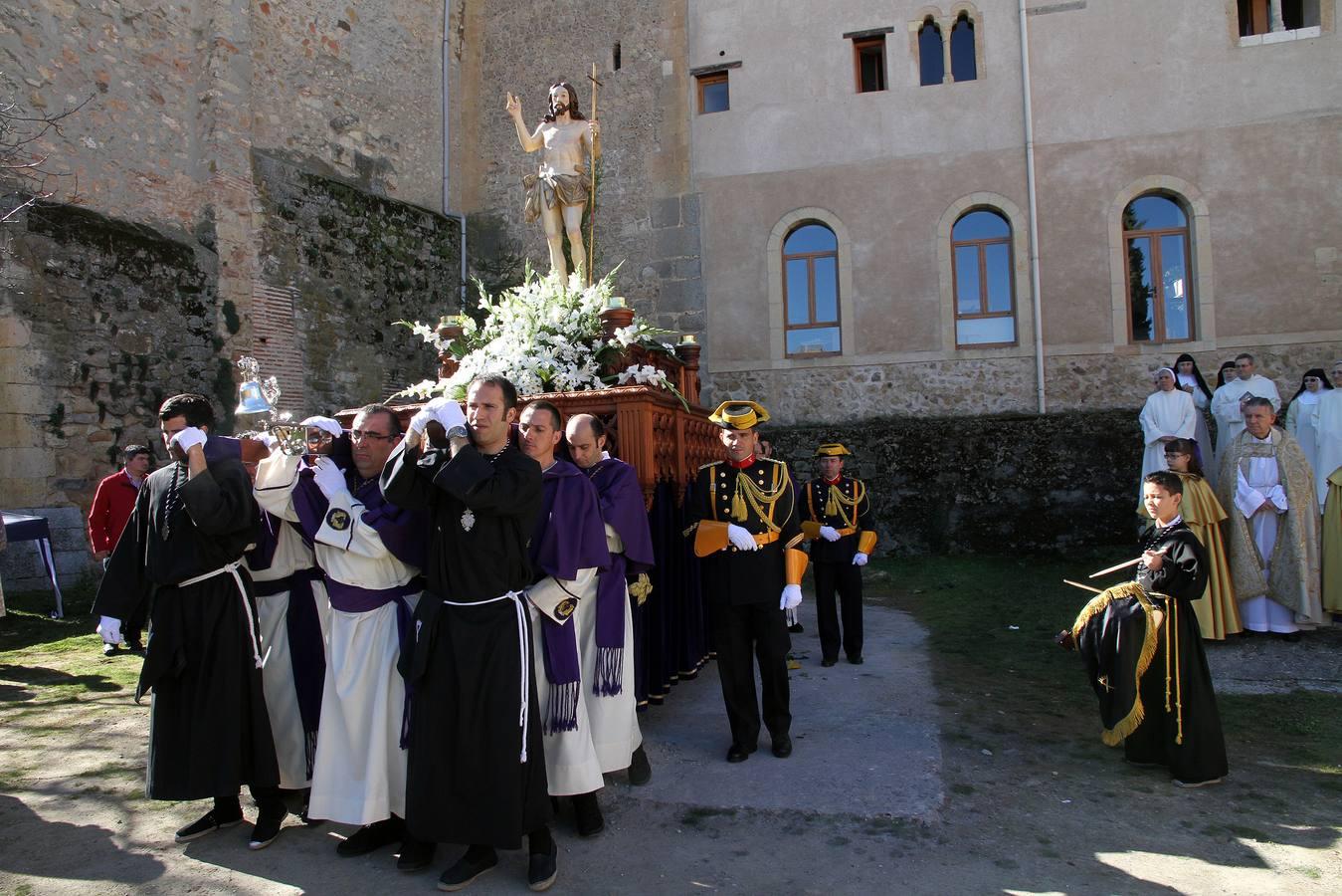 Procesión del encuentro en Segovia