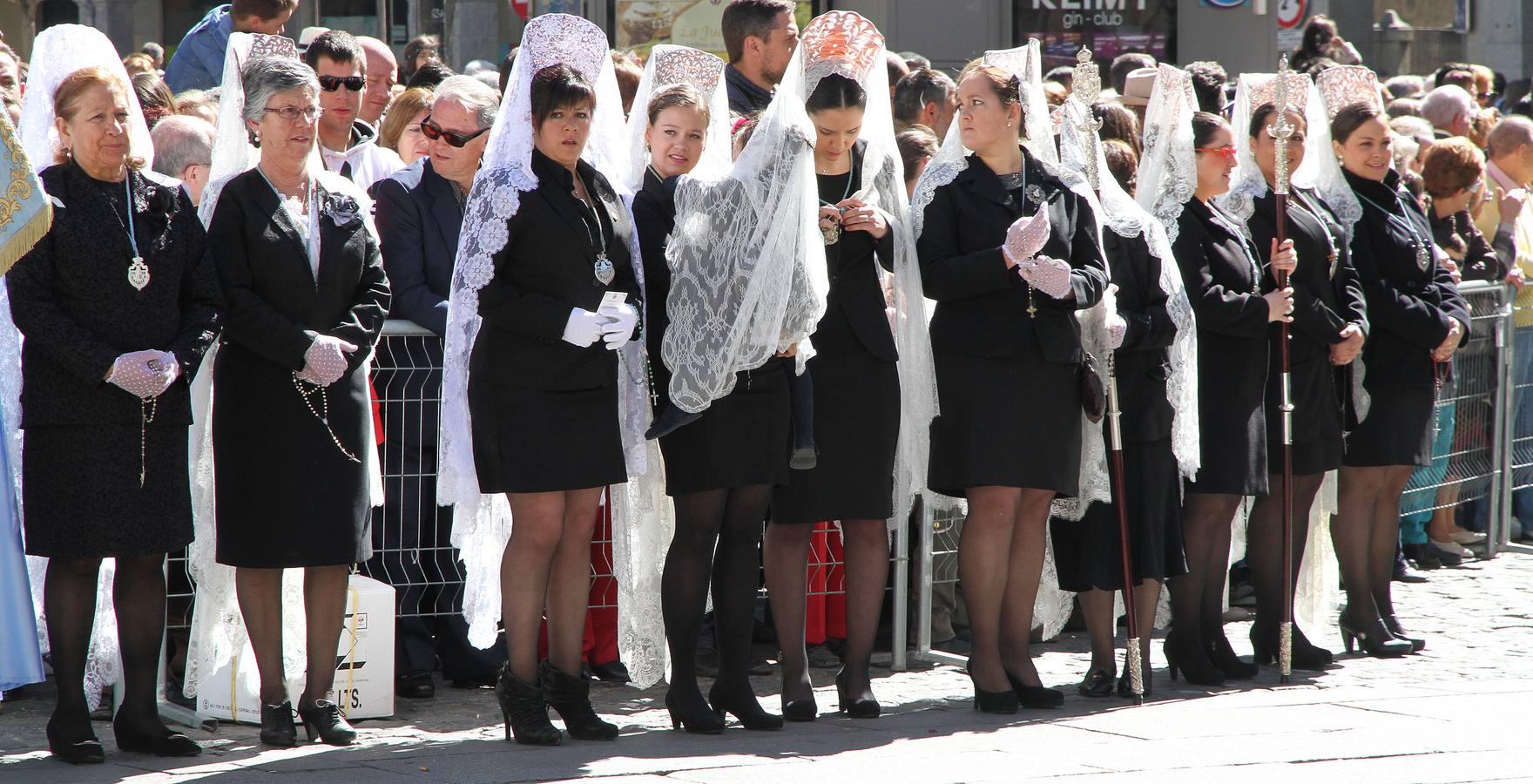 Procesión del encuentro en Segovia