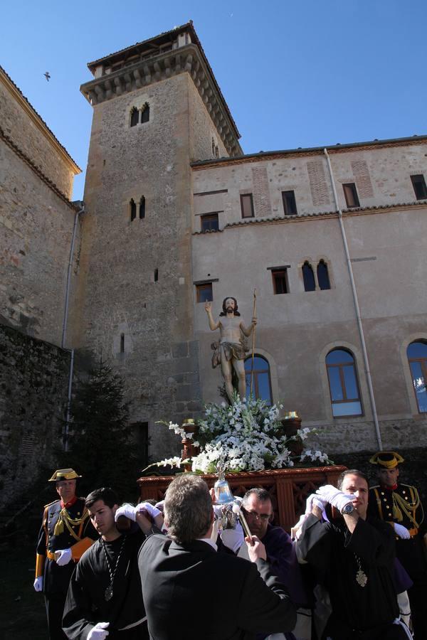 Procesión del encuentro en Segovia