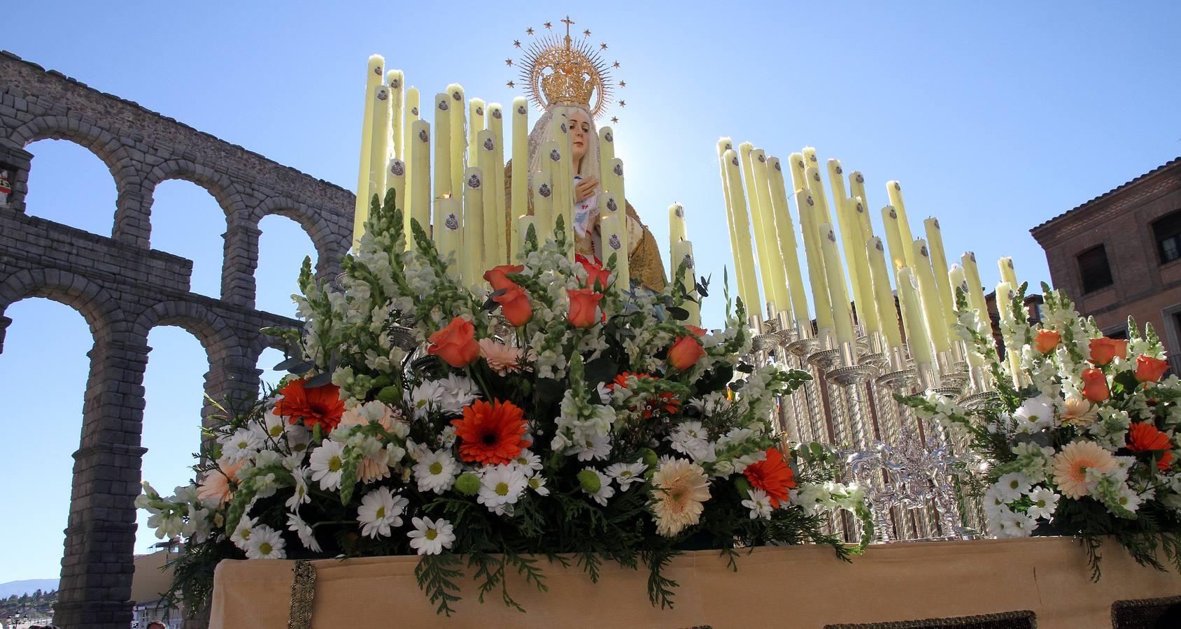 Procesión del encuentro en Segovia