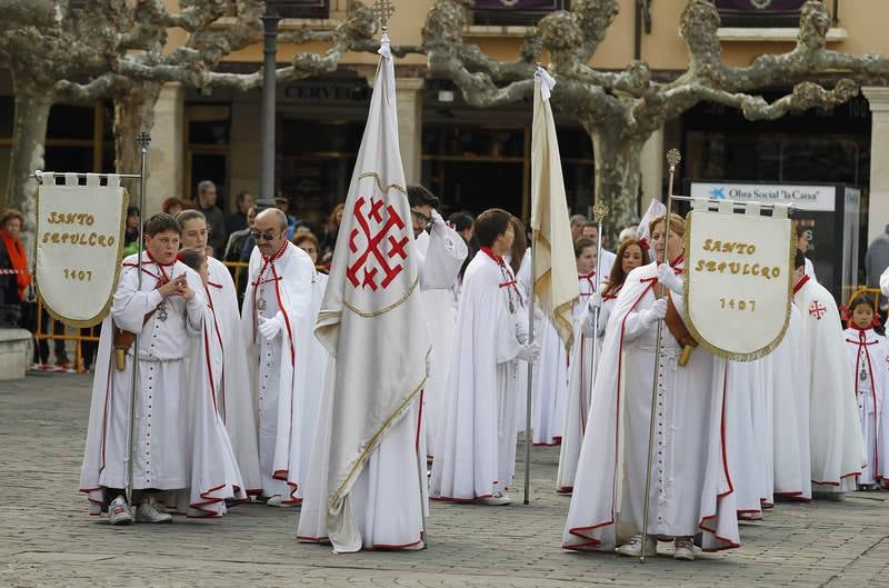 Procesión del Rompimiento del Velo en Palencia