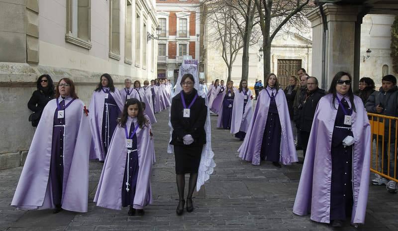 Procesión del Rompimiento del Velo en Palencia