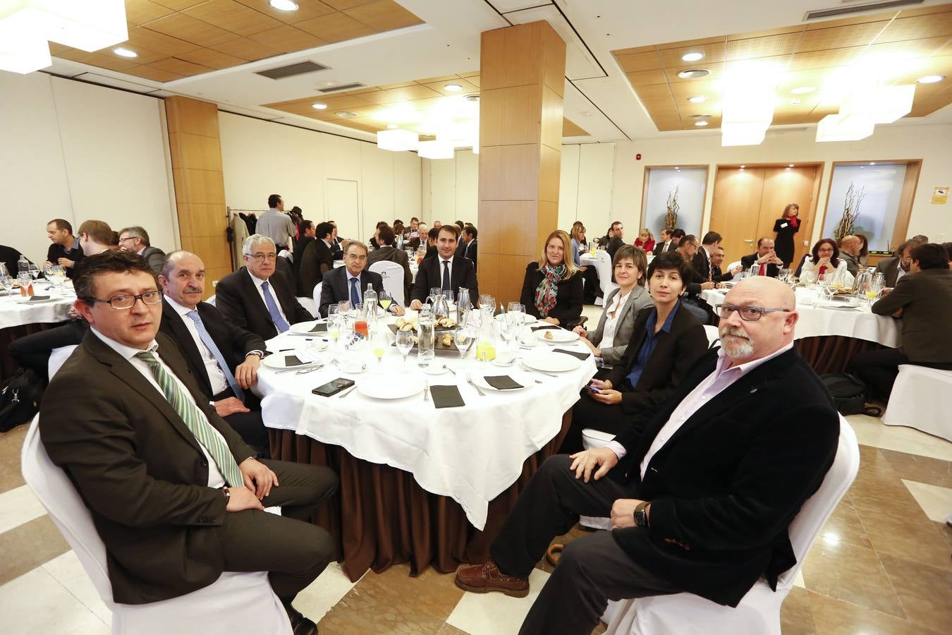 El presidente de Cepyme, Antonio Garamendi en el Foro Económico de El Norte de Castilla en Salamanca
