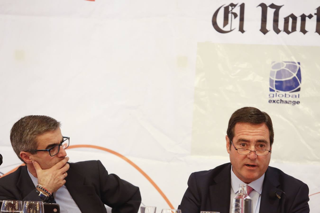 El presidente de Cepyme, Antonio Garamendi en el Foro Económico de El Norte de Castilla en Salamanca