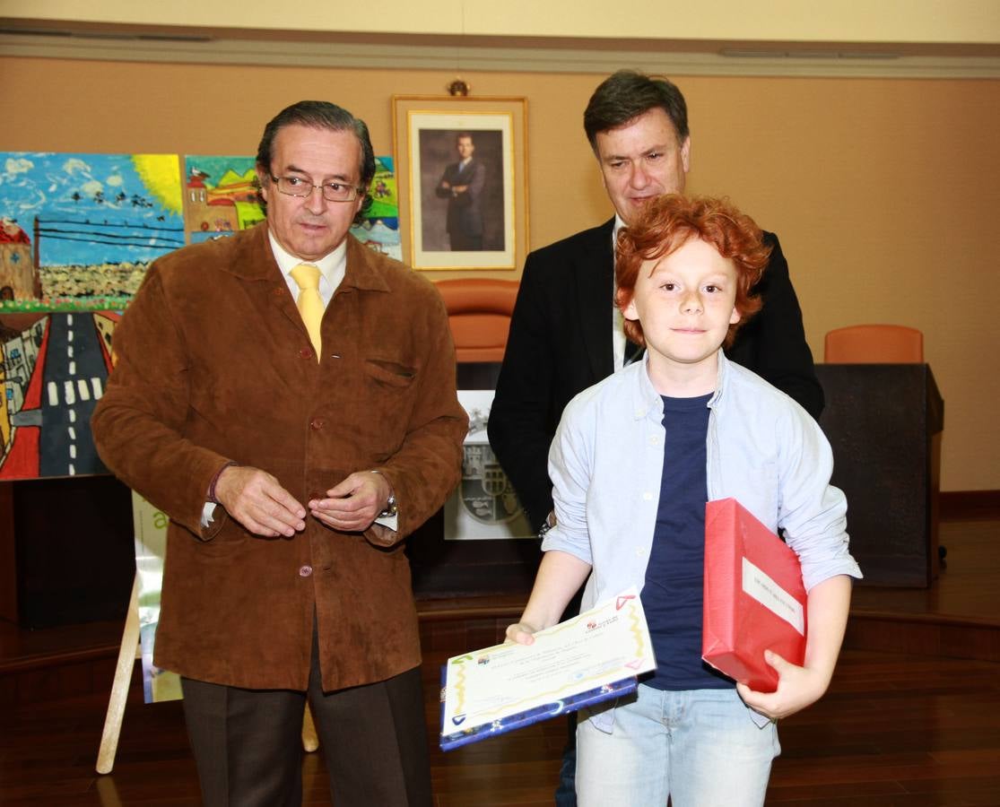 Entrega de los premios del concurso de dibujo y narrativa de la Diputación de Segovia