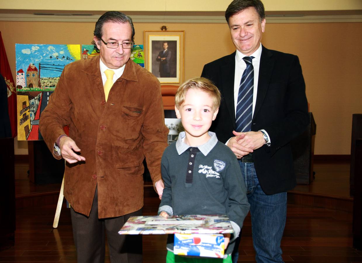 Entrega de los premios del concurso de dibujo y narrativa de la Diputación de Segovia