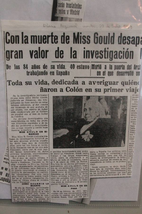 Exposición por el 25 aniversario de la Asociación de Mujeres Alicia B. Gould en Simancas (Valladolid)