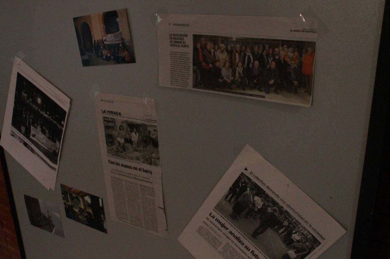 Exposición por el 25 aniversario de la Asociación de Mujeres Alicia B. Gould en Simancas (Valladolid)